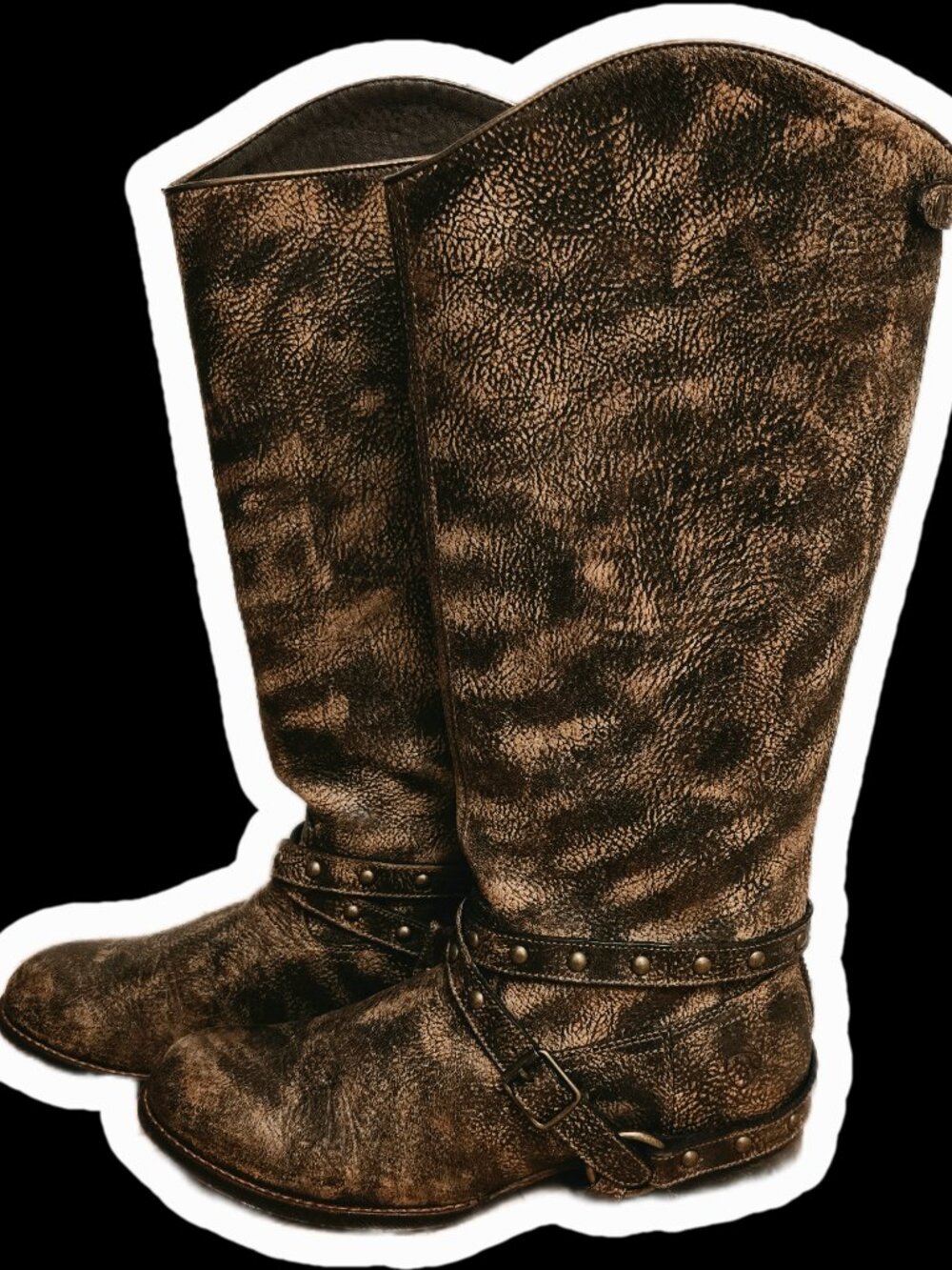 Ariat Western inspired knee-high boots W 10